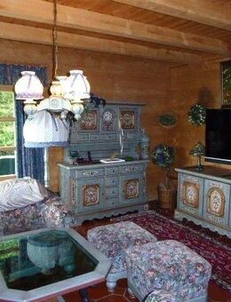 Bezauberndes, ebenerdiges Einfamilienhaus in Holzbauweise mit unverbaubarem Panoramablick in Feldata - Feldatal