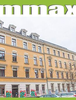 CONNEWITZ + 1 RAUM WOHNUNG ZUM KAUF + ERDGESCHOSS + BALKON + PARKETT - Leipzig