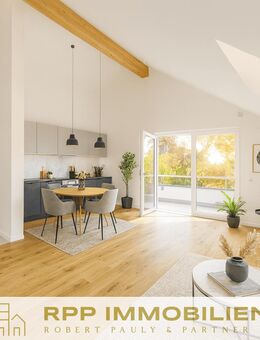 Für Sonnenanbeter: 2-Zimmer-Neubauwohnung mit großer Dachterrasse - Bezugsfertig Sommer 2025 - Unterschleißheim