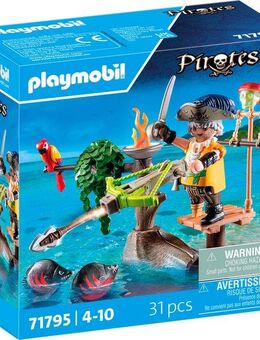 Playmobil® Pirat mit Balliste (71795), Playmobil Pirates Konstruktions-Spielset, (31 St)
