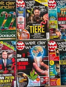 Welt der Wunder 2023 Nr. 1 bis 5 + Jahresrückblick 2022 - Bordesholm