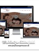 Firmenhomepage, Webseite, Homepage für Physiotherapeut erstellen in 06749