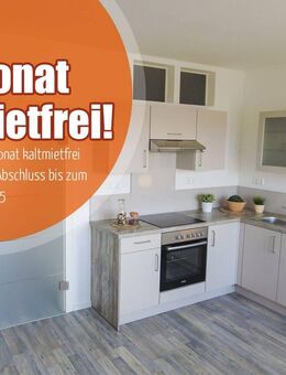 Völlig neu durch Umplanung mit 30 m² Wohnzimmer, Einbauküche + Südbalkon! einen Monat kaltmietfrei bei MV-Abschluss bis zum 31.08.25 - Chemnitz