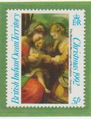 Weihnachtsbriefmarke / Karte aus B.I.O.T  (241) in 20095