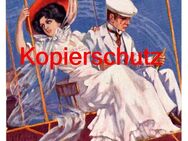 Ansichtskarte/Künstlerkarte "Paar", gelaufen 1910 - Landsberg