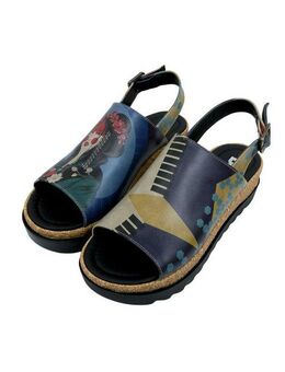 DOGO Gigi Sandale Bring Your Colours To Life Damen Sandalen Sandalette Handgefertigt