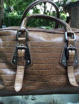 VERA PELLE Handtasche Henkeltasche mit Schultergurt - Gladbeck