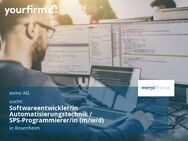 Softwareentwickler/in Automatisierungstechnik / SPS-Programmierer/in (m/w/d) - Rosenheim