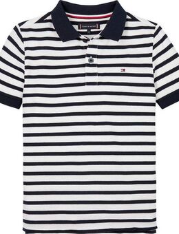 Tommy Hilfiger Poloshirt FLAG POLO SS mit Logostickerei
