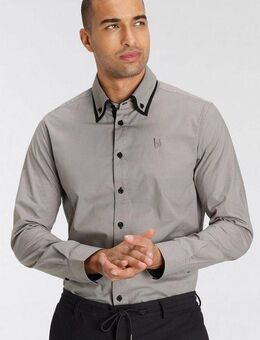 Bruno Banani Langarmhemd Bruno Banani Button Down Kragen