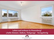 Leben & wohnen in Pinneberg! 3 helle Zimmer, Balkon, Tiefgarage - bezugsfertig - Pinneberg