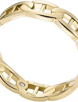 Fossil Fingerring Schmuck Geschenk Edelstahl Ring Heritage D-Link