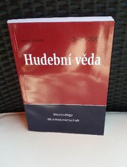 Hudebni Veda - Musikwissenschaft/Musicology. Heft 3-4/2001 (Sprache: tschechisch/deutsch) - Rosenheim