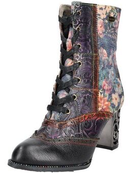 LAURA VITA LAURA VITA Stiefelette Leder/Textil High-Heel-Stiefelette