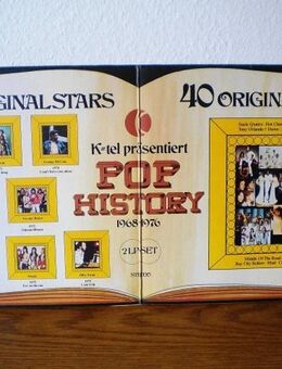 Pop History 1968-1976-Vinyl-DLP,K-tel,1976 - Linnich