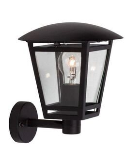 Brilliant Außen-Wandleuchte Riley, ohne Leuchtmittel, Außenwandlampe stehend