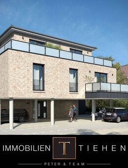 Frisch vom Architekten III: Neubau-OG-Wohnung, 2 Schlafzimmer, Wärmepumpe & PV-Anlage in Esterfeld - Meppen