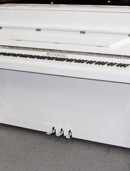 Klavier Weinberg U 110 T, weiß poliert, 5 Jahre Garantie - Egestorf