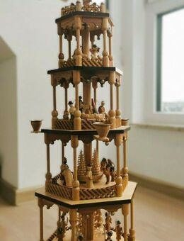 Pyramide 5-stöckig Weihnachten Manufaktur Richard Glässer Seiffen im Erzgebirge Deutschland - Hartha Zentrum