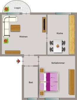 Kleine 2-Zimmer-Wohnung in Duisburg Obermarxloh für Sie! - Duisburg