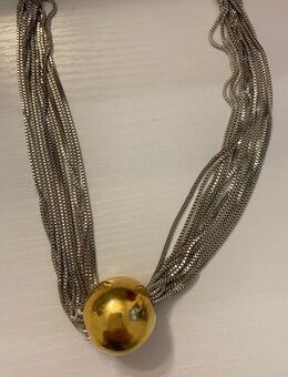 Set Kette silberne Farbe mit Anhänger und Armband - Dresden