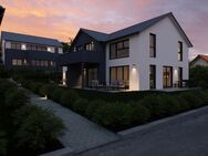 Neubau einer Doppelhaushälfte in Energieeffizienzhaus 40 Bauweise - Weßling