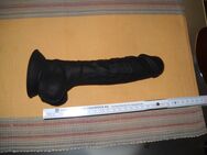 23 cm Dildo in Edel-Schwarz - neues Material - Tolles Spielzeug für erregende Momente - Bad Salzuflen Ehrsen-Breden