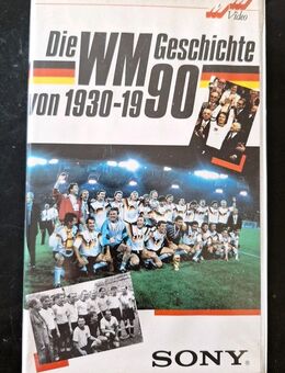 Die WM Geschichte Fußball 1930-1990, VHS-Kassette - Essen