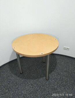 sehr stabiler runder Holztisch 90cm Durchmesser - Fulda Zentrum