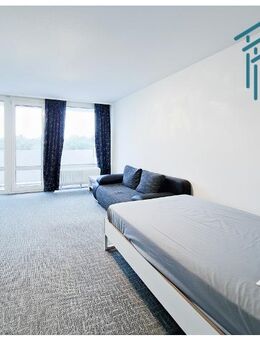Gepflegte, möblierte 1 Zi. mit Balkon - Anlage am Waldrand - PKW-Stellplatz inkl. - Heusenstamm