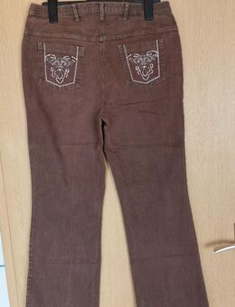 Jeans-Hose, braun, Größe: 44 - Immenhausen