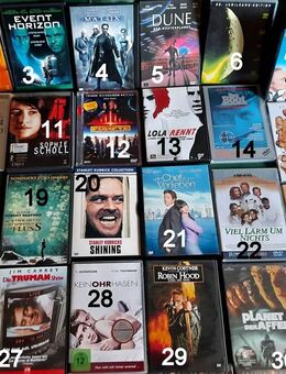 Viele, viele tolle DVDs - verschiedene Genres – für Sammler, Liebhaber - Niederfischbach