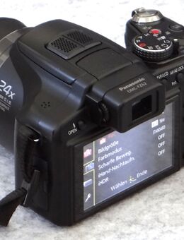 Panasonic Lumix DMC-FZ62 komplett, sauber, gepflegt und minimale Gebrauchsspuren - Dreikirchen
