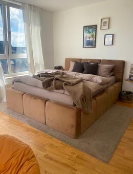 Bett 160x200cm mit Bettkasten und Matratze - Neuss