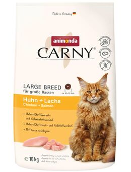 animonda Carny Large Breed Huhn + Lachs - Sparpaket: 2 x 10 kg