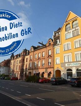DIETZ: 2-Zimmer-Wohnung im 4. Obergeschoss- Einbauküche bei Bedarf - kein Balkon kein PKW-Stellplatz - Aschaffenburg