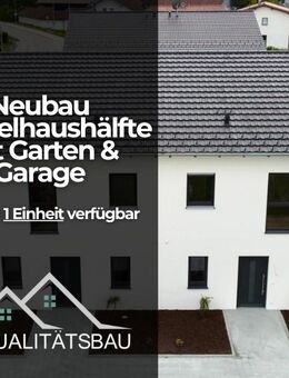 Reserviert! Nur 1 Einheit frei – DHH mit Garten & Garage in Deggendorf - Deggendorf