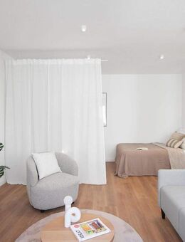 Erstbezug nahe Kö: Exklusives 45m² Apartment, EBK, Balkon, Aufzug, Möbliert - Düsseldorf