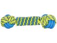 Flamingo Hundespielzeug Tofla Knotenball und Schnur - Ø 7,3 x L 28 cm in 00000
