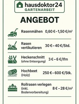 Gartenarbeit - Herford (Hansestadt)