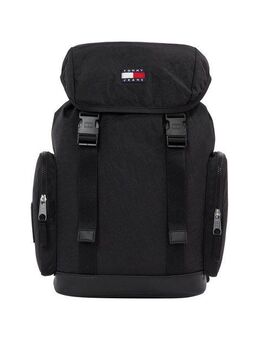 Tommy Jeans Freizeitrucksack TJM DAILY ELEVATED FLAP BACKPACK, Men Travelbag, Outdoor-Rucksack, Reiserucksack mit Klickverschluss