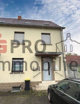 Reihenendhaus in Kleinblittersdorf-Sitterswald! - Kleinblittersdorf