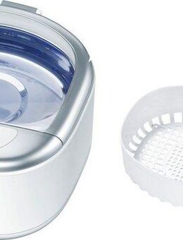 Sanitas Ultraschallreiniger SUR 42 Ultraschallreiniger für schonende und gründliche Reinigung, Für Schmuck, Brillen, Besteck, Zahnersatz, Münzen etc. geeignet
