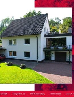R.B. Makler: Einfamilienhaus mit Einliegerwohnung mit Waldrandnähe - Plettenberg