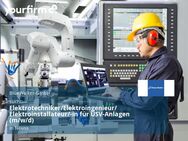 Elektrotechniker/Elektroingenieur/ Elektroinstallateur/-in für USV-Anlagen (m/w/d) - Neuss