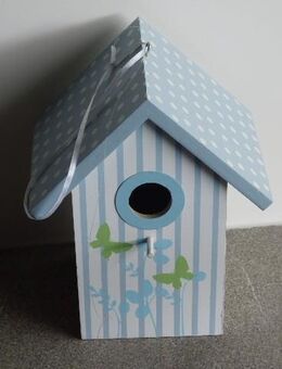 Nistkasten Vogelhaus Holz Deko 10x10x20 cm 3,- - Flensburg
