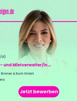 WEG- und Mietverwalter/in (m/w/d) - Mainz