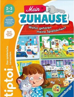 Ravensburger Puzzle tiptoi® Mein Zuhause, Puzzleteile, Made in Europe