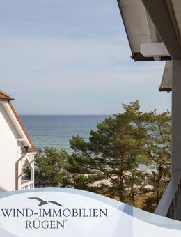 Erste Reihe - Exclusive Ferienwohnung mit Blick auf das Wasser im Ostseebad Binz auf der Insel Rügen - Binz (Ostseebad)