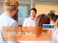 Sozialarbeiter / Sozialpädagoge (m/w/d) für Soziale Gruppenarbeit Teilzeit - Hannover